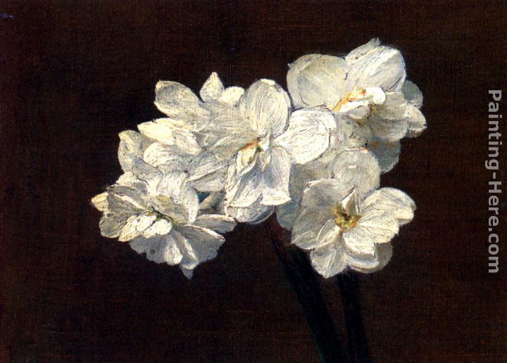Bouquet de Narcisses painting - Victoria Dubourg Fantin-Latour Bouquet de Narcisses art painting